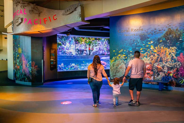 Entrée de l'Aquarium of The Pacific