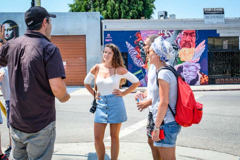 Visite dans le quartier Arts District