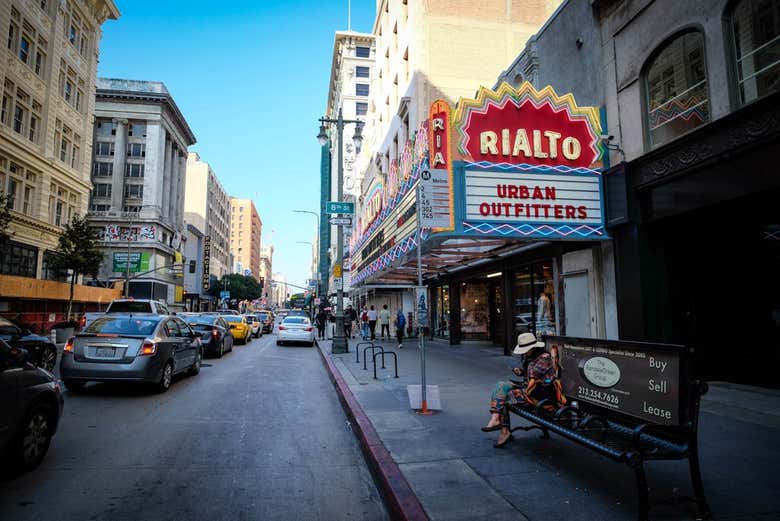 Le downtown, quartier de la naissance de Los Angeles
