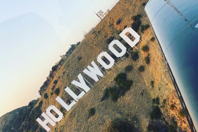 Vues sur Los Angeles depuis l'avion